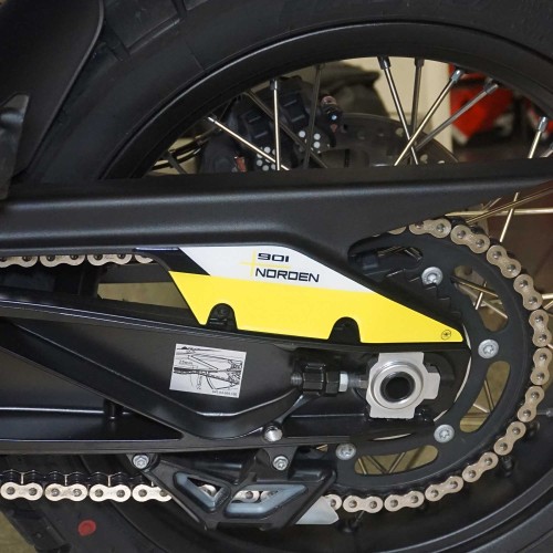 Adhesivo 3D Protección cinturón moto compatible con Husqvarna Norden 901