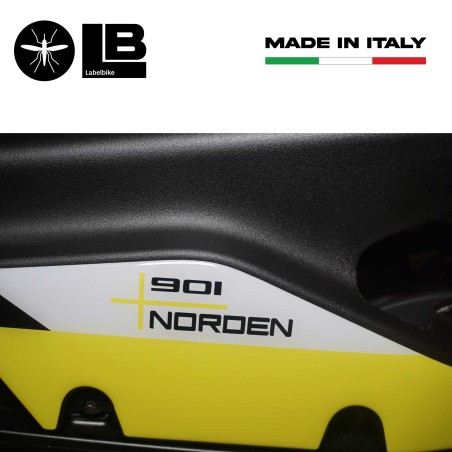 Adhesivo 3D Protección cinturón moto compatible con Husqvarna Norden 901