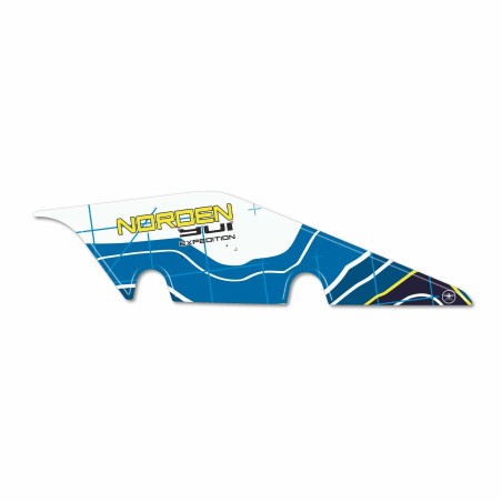 Adesivo 3D Protezione cinghia moto compatibile con Husqvarna Norden 901 2023