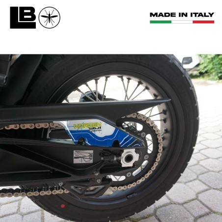 Adesivo 3D Protezione cinghia moto compatibile con Husqvarna Norden 901 2023