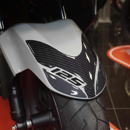 Adesivo 3D Protezione Parafango anteriore compatibile con Honda Forza 125 2022