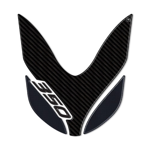Protector de guardabarros delantero adhesivo 3D compatible con Honda Forza 350 2022-5 2