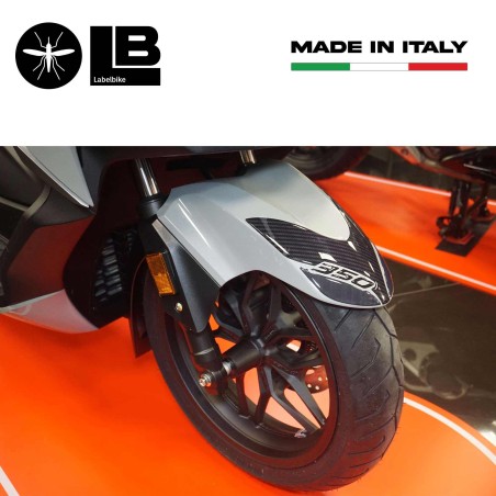 Adesivo 3D Protezione Parafango anteriore compatibile con Honda Forza 350 2022