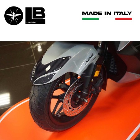 Adesivo 3D Protezione Parafango anteriore compatibile con Honda Forza 350 2022