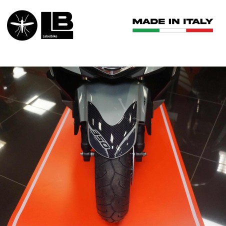 Adesivo 3D Protezione Parafango anteriore compatibile con Honda Forza 350 2022