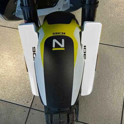 Adhesivo protector de guardabarros 3D compatible con Husqvarna Norden 901