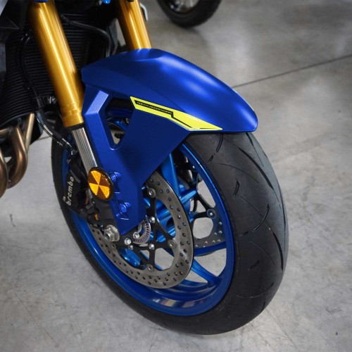 Adhesivo protector de guardabarros 3D FLUO amarillo compatible con Suzuki GSX-S 950
