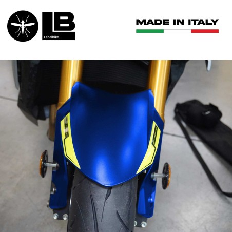 Adhesivo protector de guardabarros 3D FLUO amarillo compatible con Suzuki GSX-S 950