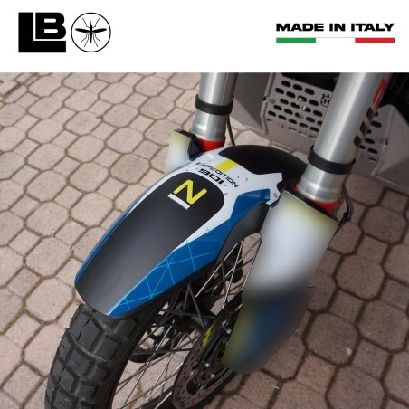 Adesivo 3D Protezione Parafango moto compatibile con Husqvarna Norden 901 2023