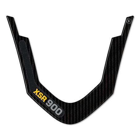 Adesivo 3D Protezione parafango moto compatibile con Yamaha XSR900 2022 giallo