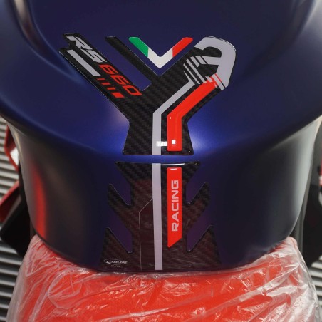 Adesivo 3D Protezione Paraserbatoio compatibile con Aprilia RS 660 2020-2023