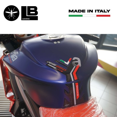 Adesivo 3D Protezione Paraserbatoio compatibile con Aprilia RS 660 2020-2023