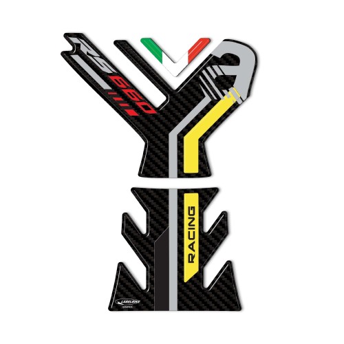 3D Sticker Tank Guard compatible con Aprilia RS 660 2020-2025 2