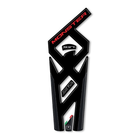 Adesivo 3D Protezione paraserbatoio compatibile con Ducati Monster 937 2021
