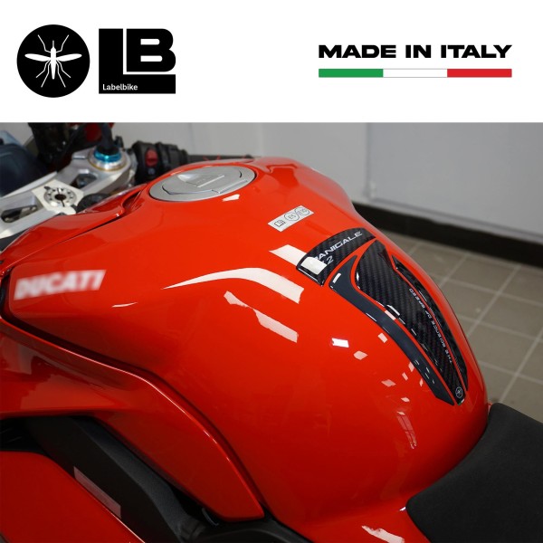 3D Tank Pad Protection Sticker compatible with Ducati Panigale V2 2020-2024