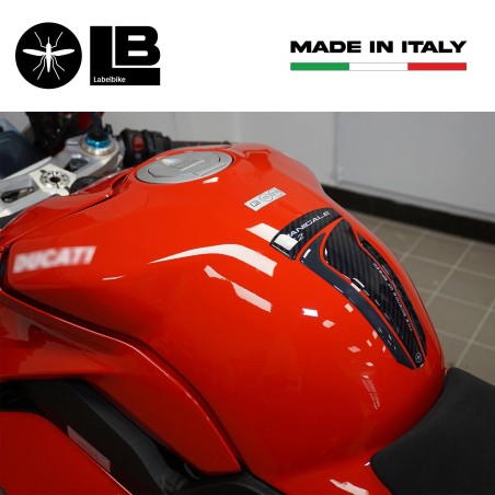 Adhesivo protector de depósito 3D compatible con Ducati Panigale V2 2020-2024