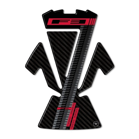 Adesivo 3D Protezione Paraserbatoio compatibile con moto Mv Agusta F3 2021