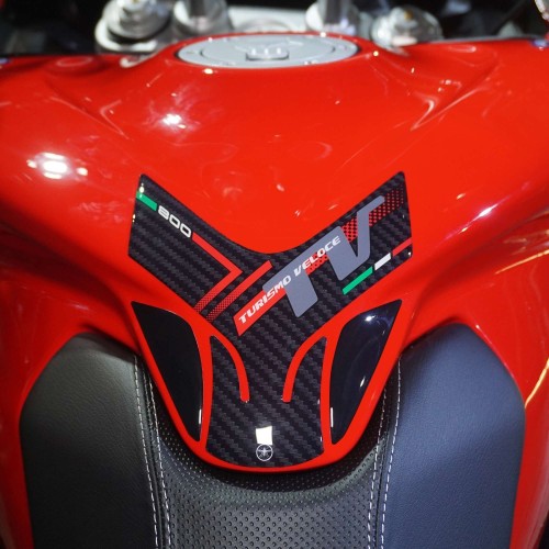 Adesivo 3D Protezione Paraserbatoio compatibile con Mv Agusta Turismo Veloce