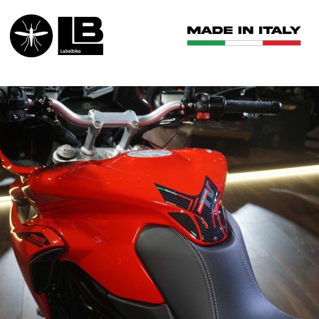 Adhesivo protector de depósito 3D compatible con Mv Agusta Turismo Veloce