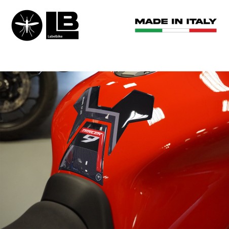 Adesivo 3D Protezione Paraserbatoio compatibile con Yamaha Tracer 9 2021-2024