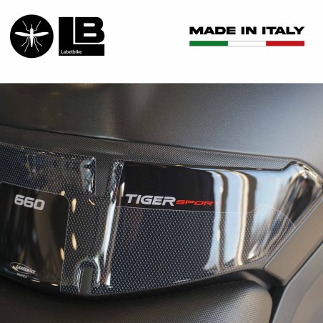 Adesivo 3D Protezione Paraserbatoio inferiore compatibile con Triumph Tiger 660 Sport