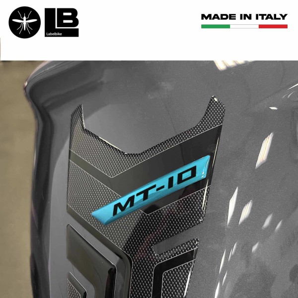 Adesivo 3D Protezione Paraserbatoio moto compatibile con Yamaha MT-10 SP 2022-23
