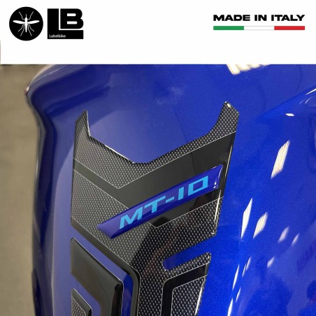 Adesivo 3D Protezione Paraserbatoio moto compatibile con Yamaha MT-10 SP 2022-23