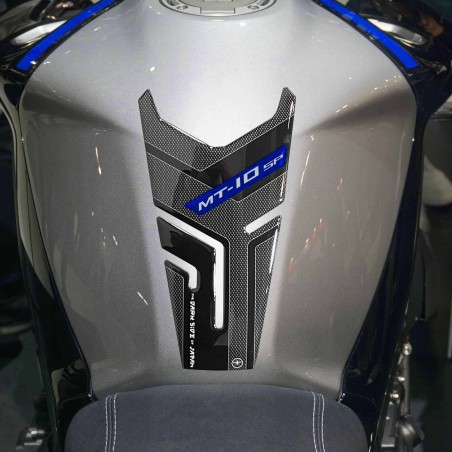 Adesivo 3D Protezione Paraserbatoio moto compatibile con Yamaha MT-10 SP 2022-23