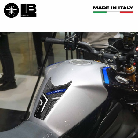 Adesivo 3D Protezione Paraserbatoio moto compatibile con Yamaha MT-10 SP 2022-23