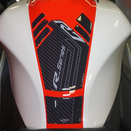 Adesivo 3D Protezione Paraserbatoio moto compatibile con Yamaha R7 2021-2022