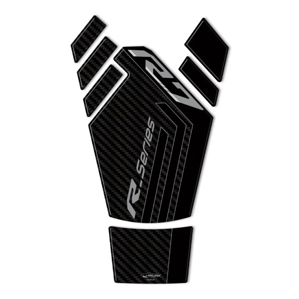Adesivo 3D Protezione Paraserbatoio moto compatibile con Yamaha R7 2021-2024