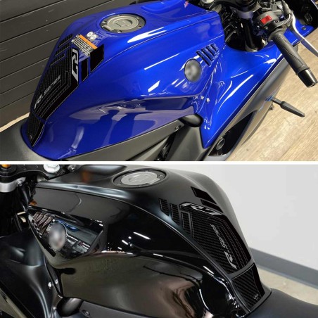Adesivo 3D Protezione Paraserbatoio moto compatibile con Yamaha R7 2021-2022