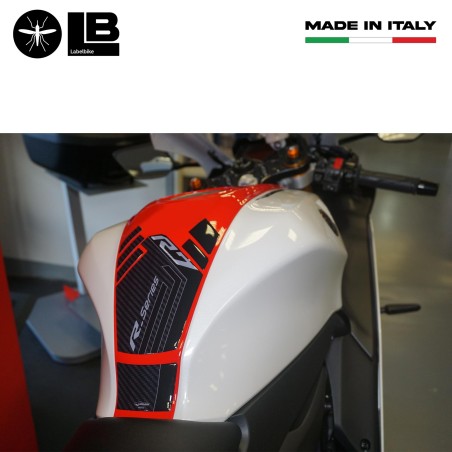 Adesivo 3D Protezione Paraserbatoio moto compatibile con Yamaha R7 2021-2022