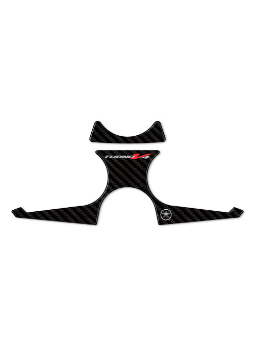 Adesivo 3D Protezione Piastra Forcella Moto compatibile con Aprilia Tuono V4 2