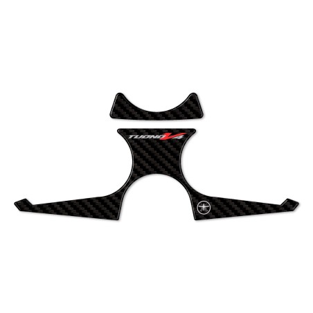 Adhesive 3D Motorcycle Fork Plate Protection compatible with Aprilia Tuono V4