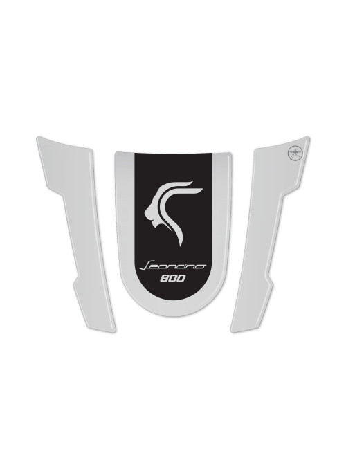 Colín protector de resina 3D adhesivo compatible con Benelli Leoncino 800 2