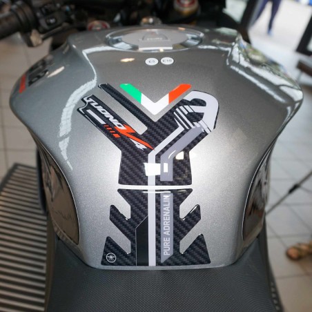 Adesivo 3D Protezione serbatoio compatibile con Aprilia Tuono V4 1100 2021-2023