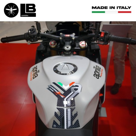 Adesivo 3D Protezione serbatoio compatibile con Aprilia Tuono V4 1100 2021-2023