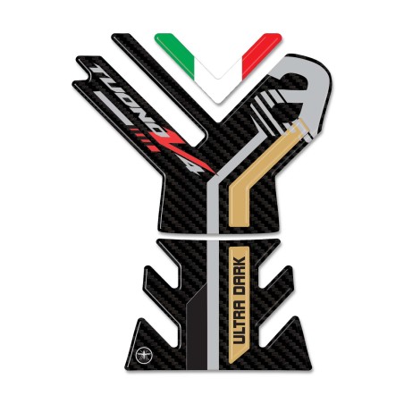 Adesivo 3D Protezione serbatoio compatibile con Aprilia Tuono V4 1100 2021-2023