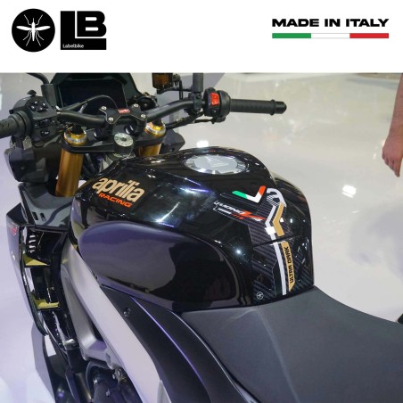 Adesivo 3D Protezione serbatoio compatibile con Aprilia Tuono V4 1100 2021-2023