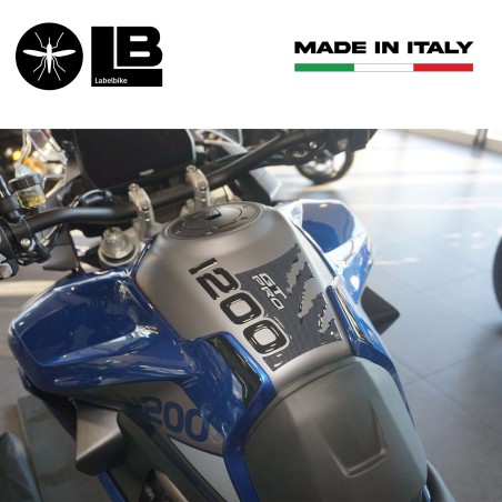 Adhesivo protector de depósito 3D compatible con motocicleta Triumph Tiger 1200 GT Pro