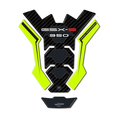 Protector de depósito adhesivo 3D compatible con Suzuki GSX-S 950 de 2021-2025 2