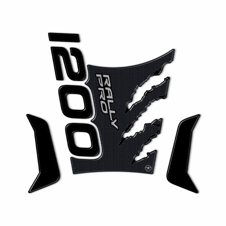 Adesivo 3D Protezione Serbatoio compatibile con Triumph Tiger 1200 Rally Pro