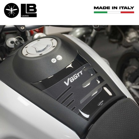 Adesivo 3D Protezione Serbatoio compatibili con Moto Guzzi V85 TT 2019 - 2023