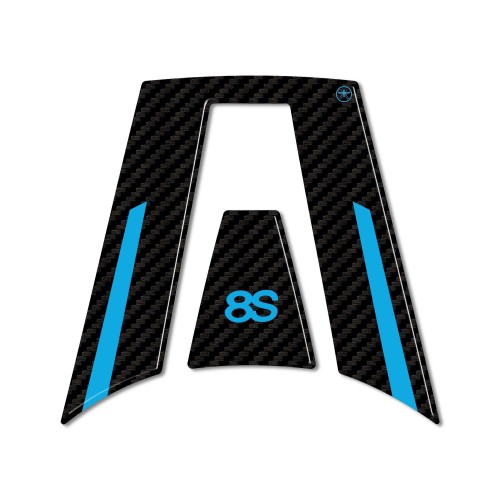 Sticker 3D Motorcycle Tank Surge Protector compatible with Suzuki GSX-8S 2