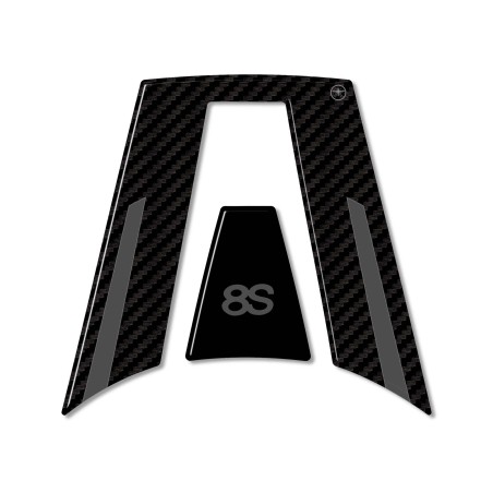 Adesivo 3D Protezione Sopraparaserbatoio moto compatibile con Suzuki GSX-8S