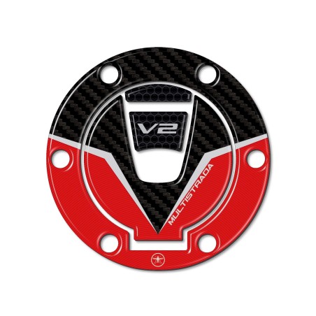 3D Keyless Cap Protection Sticker compatible with Ducati Multistrada V2 2022