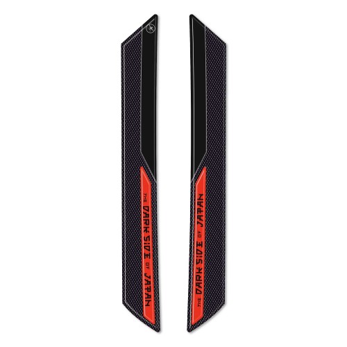 3D Motorcycle Mudguard Protection Sticker compatible with Yamaha MT-07 2018 - 2023 2