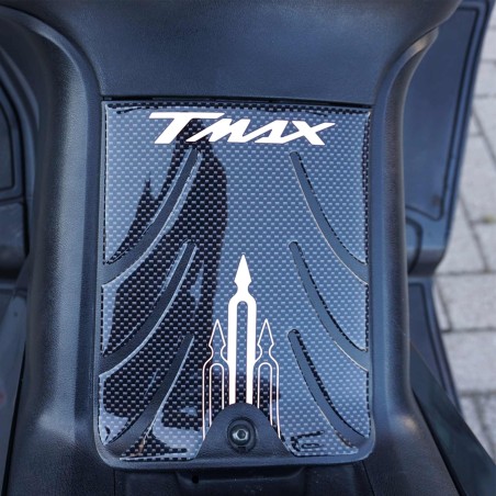 ADESIVO 3D PROTEZIONE PEDANA TMAX compatibile per SCOOTER YAMAHA T MAX 2001-2007