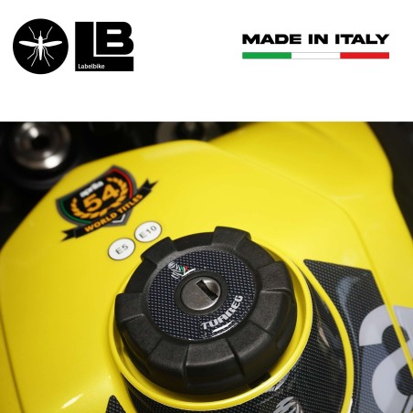Adesivo 3D Protezione tappo serbatoio compatibile con Aprilia Tuareg 660 2022-23